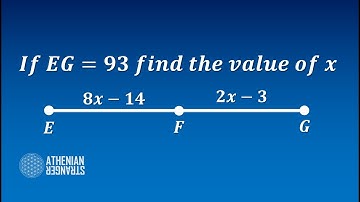 Find the Missing Value in a Segment Using Segment Addition (Geometry)