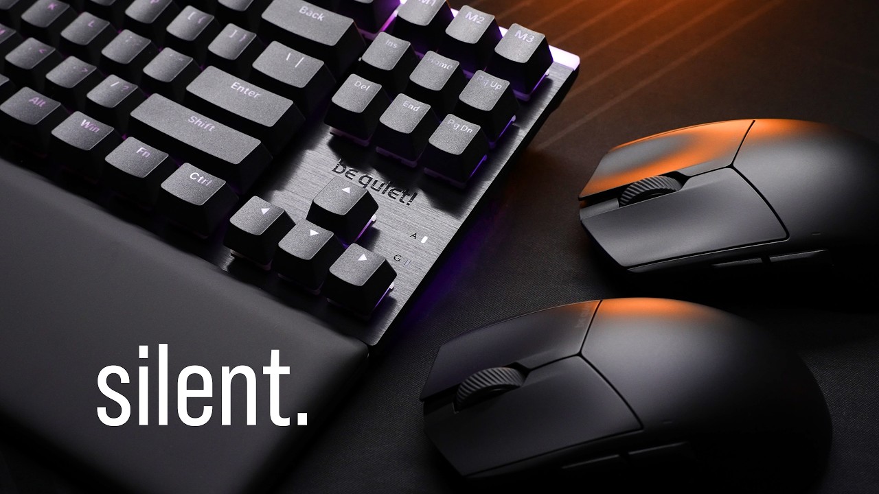 be quiet! Wants to Take Over Your Entire Desk...Quietly