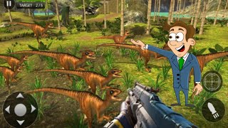 Dinosaur Hunt 2020 - A Safari Hunting Games & Dino Hunter Android Gameplay screenshot 3