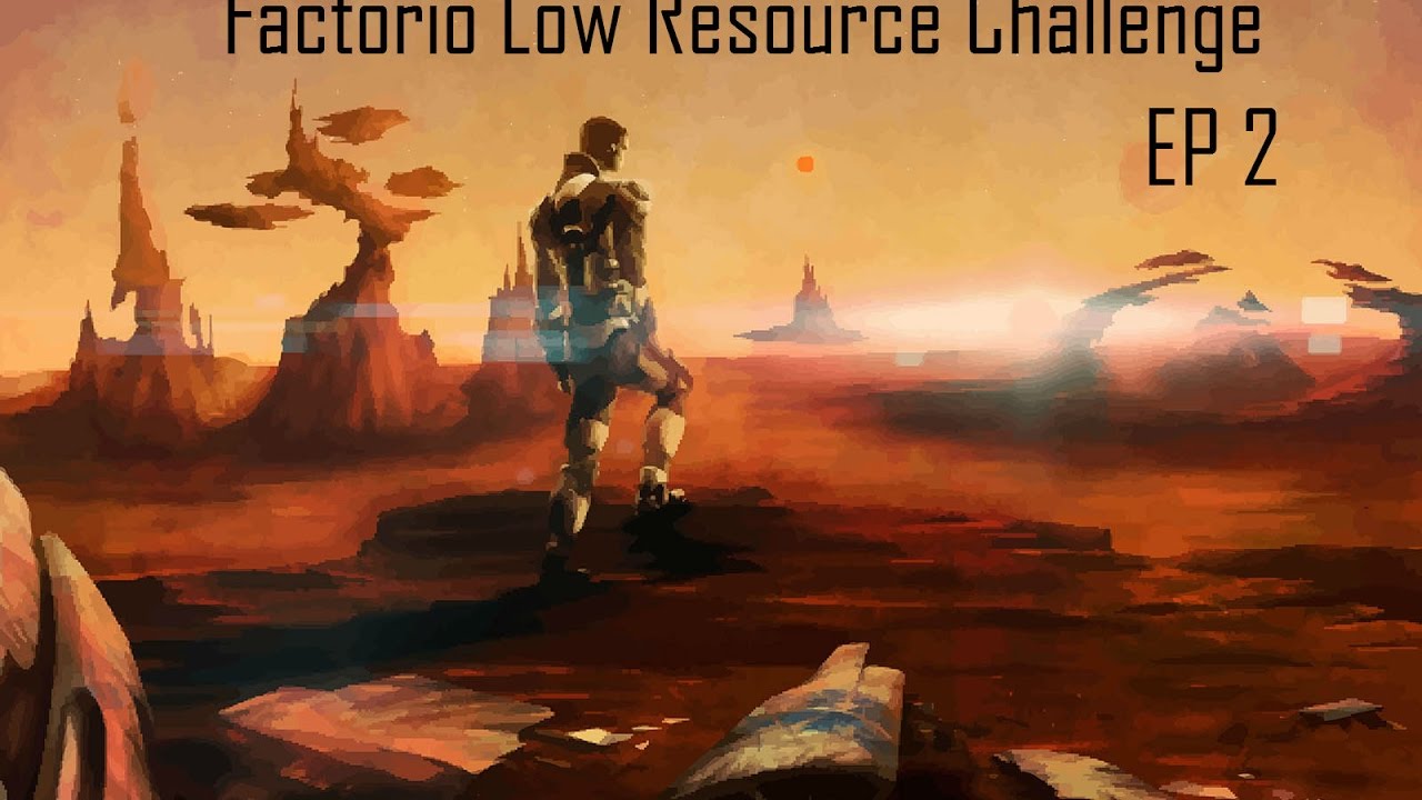 Factorio Low Resource Challenge Ep 2 Playthough