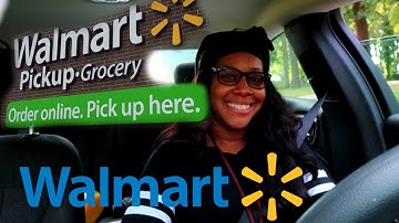 How To Use Walmart Grocery Pickup | Come With Me To Get My Groceries