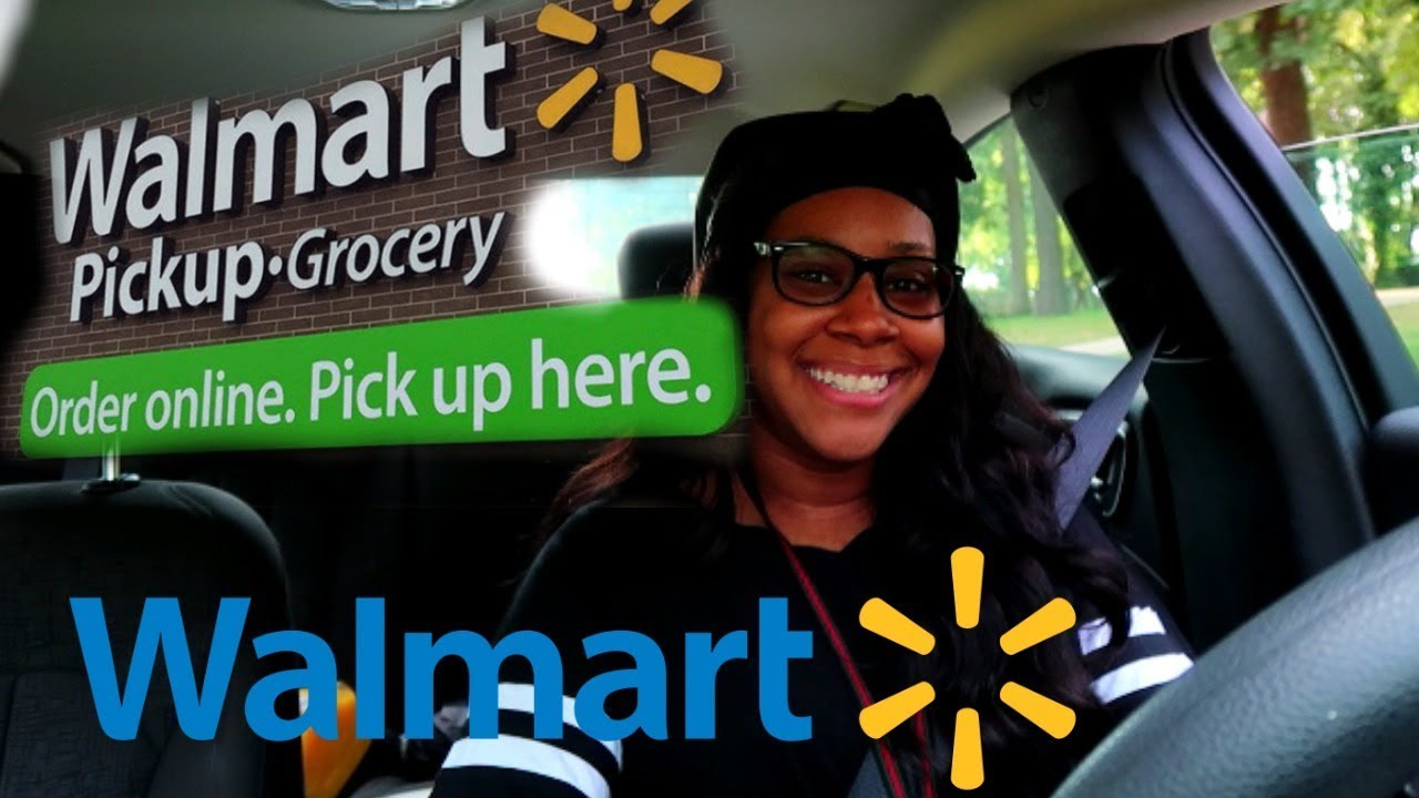 How To Use Walmart Grocery Pickup | Come With Me To Get My Groceries ...