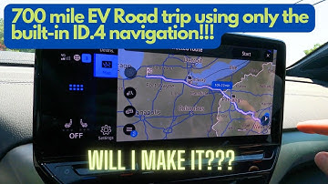 700 mile Volkswagen ID.4 Road Trip from MD to Chicago using only the built-in ID.4 navigation!