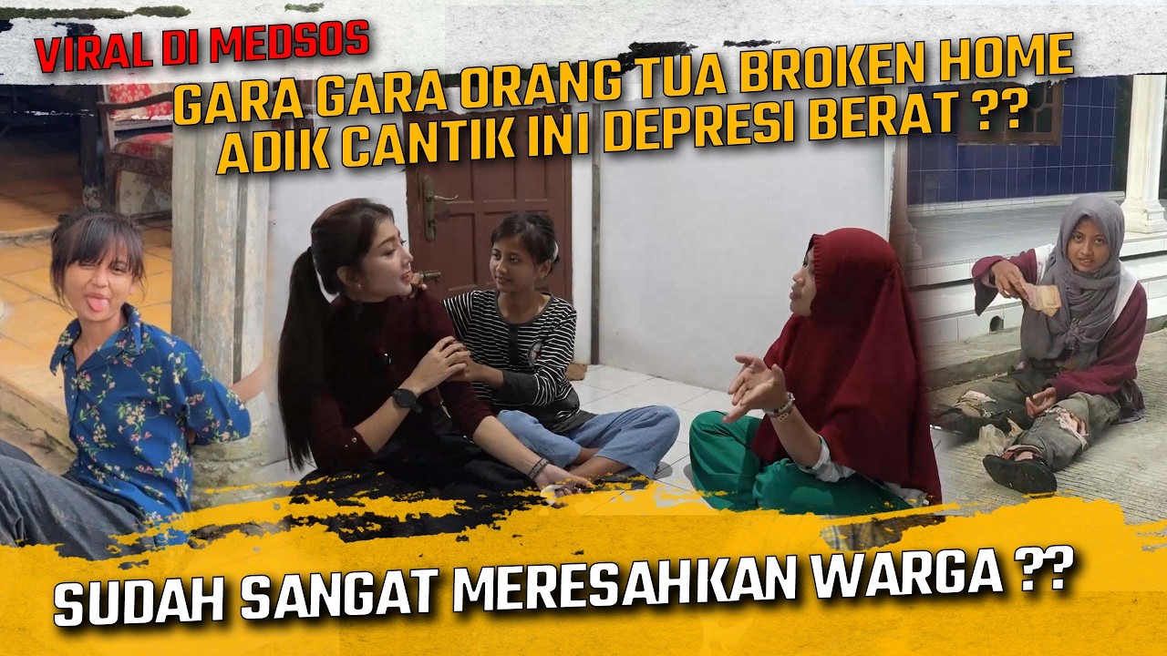 ADIK CANTIK INI MENJADI KORBAN PERCERAIAN ORANG TUANYA SEHINGGA DEPRESI BERAT SEPERTIINI ??