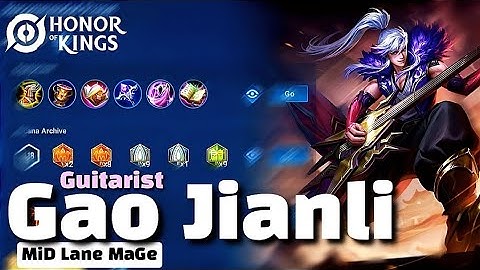 HonOr Of KinGs Gameplay • Gao Jianli (Guitarist)