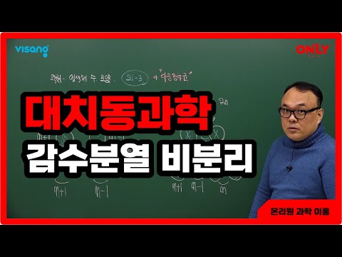 [고등대치동 과학 <strong>이홍</strong>] 감수분열 비분리 - 온리원 중등
