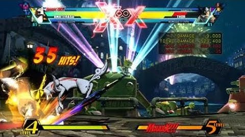 UMVC3: Amaterasu - Back Air Throw Power Slash Confirm