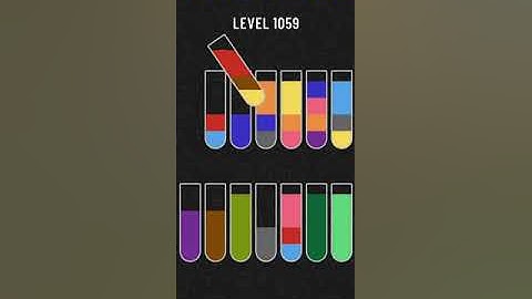 water sort puzzle - level 1059