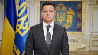 Звернення Володимира Зеленського щодо ситуації на кордонах України