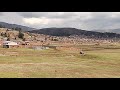 Aeropuerto internacional de Chinchero Cusco Avance movimiento de tierras