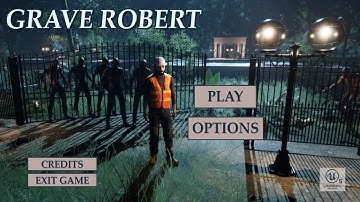 New 3D Arcade Style Horror Game #UnrealEngine5 Grave Robert #Blender