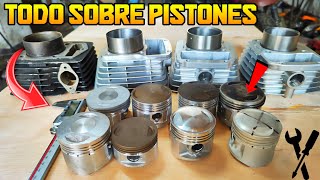 TODO LO QUE TENGAS QUE SABER ACERCA DE PISTONES 🔧 POSICIÓN DE LOS ANILLOS  MEDIDAS ESTÁNDAR 0.25 ETC