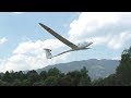 GLIDER WITH JET ENGINE | Glasflügel 304S Jet display at Airfield Kapfenberg