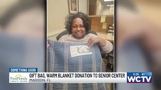 Something Good: Gift bag, warm blanket donation sent to senior center in Madison