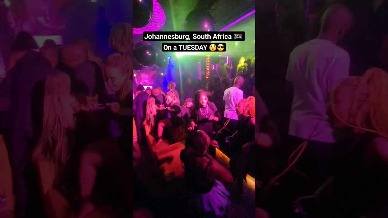 Johannesburg, South Africa...on a Tuesday night!!!  (Sumo Night Club)