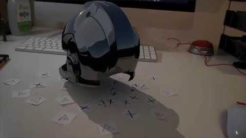 HELMET TRACK - MAYA + NUKEX