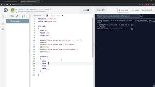 Teachback Switch Statement Tutorial (calculator)