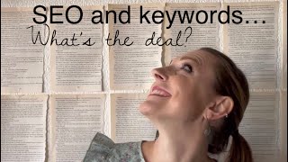 SEO and keywords… what’s the deal?  Learn about using keywords in your blog posts