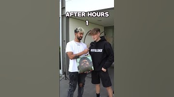 Thumbnail of Can you name 5 songs from The Weeknd “ After Hours “