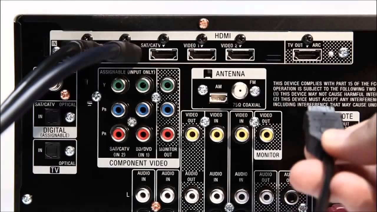 Rekwisieten massa Pijnboom How To Set Up a Home Theater System Using a Receiver - YouTube