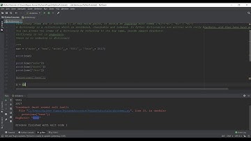 Python  Dictionary , Nested Dictionary, Update/modify dictionary  & It