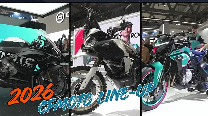 PRODUCT WALKAROUND : ALL NEW CFMOTO 2026 MODEL LINE-UP AT EICMA 2025!!