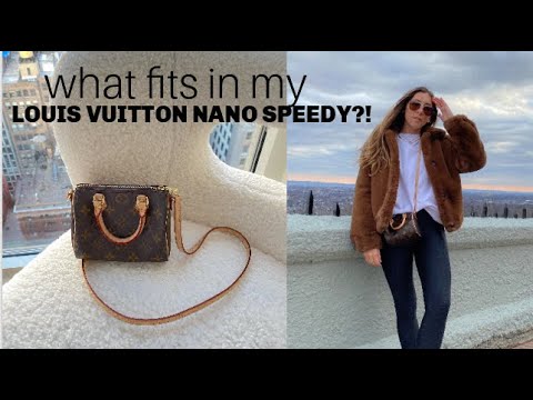 Louis Vuitton Speedy Mini Review  What Fits Inside this Bag 