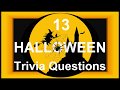 13 Halloween Trivia Questions 🎃 | Trivia Questions &amp; Answers |