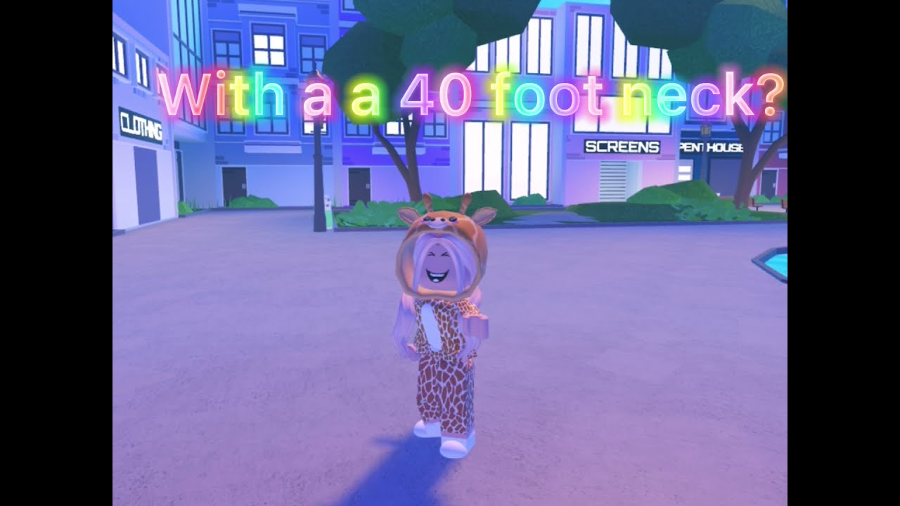 How are GIRAFFES real and unicorns aren’t? (Roblox edit) Royale Kitty Cat