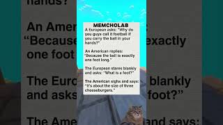 How Americans measure things! 🍔🏈😂 #jokes #funny #memes #joke #trending #ytshorts #fyp #youtubeshorts