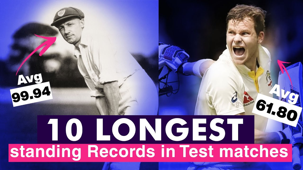 10 Longest standing Records in Test matches