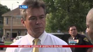 MPD Arrests Dozens of Suspected Drug Dealers During Busts