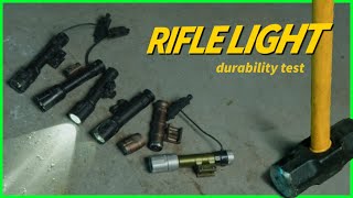 Destroying 9 of the best rifle lights