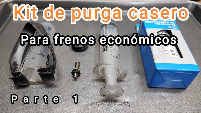 TUTORIAL kit de purga casero para frenos económicos. Parte 2. 