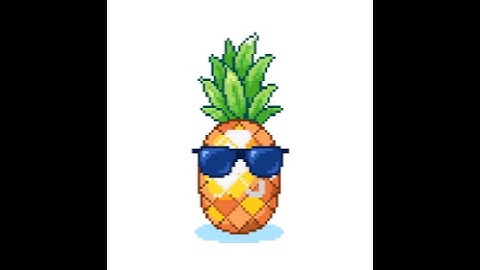 Pineapple Color by Number