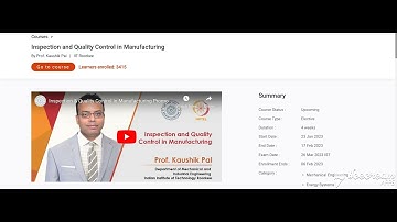 🔥100%🔥💥WEEK 2 💥INSPECTION AND QUALITY CONTROL IN MANUFACTURING  ASSIGNMENT SOLUTION💥
