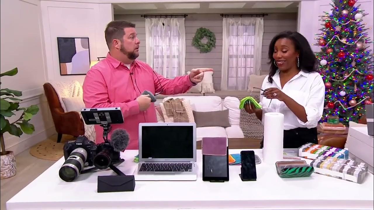 Set of 10 Loopy Towel Microfiber Cleaning Cloths by Campanelli on QVC