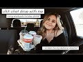 drive with me: trying starbucks holiday drinks &amp; talking about nightmares
