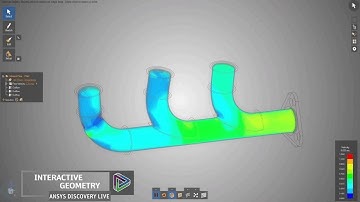 Interactive Geometry in ANSYS Discovery Live