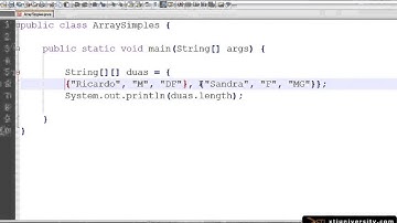 Universidade XTI   JAVA   021   Array Multidimensional