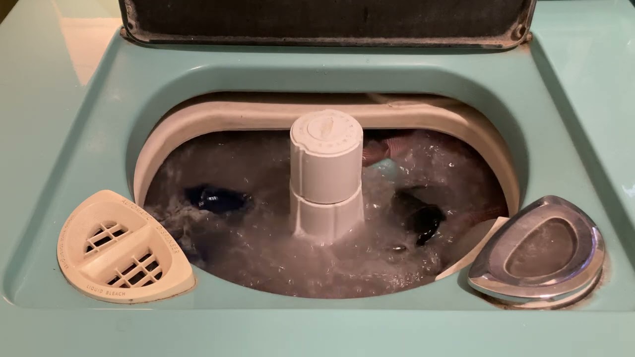 1963 RCA Whirlpool Imperial Mark XII: Super Wash N Wear Cycle