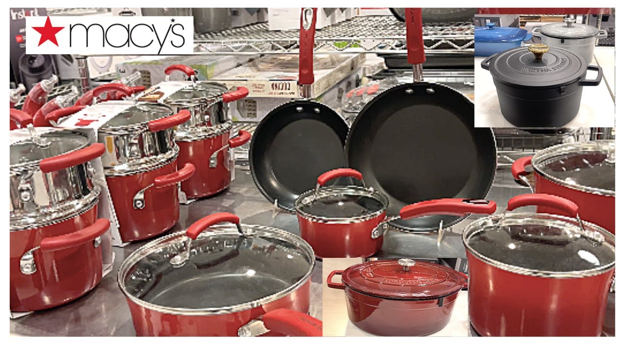MACY'S COOKWARE SETS POTS AND PANS SHOP WITH ME YouTube