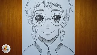 DRAW Your Own CUTE Manga Kid with Pencil? -|-