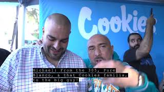 Michael Corleone Blanco makes special appearance @ Cookies Miami Grand Opening