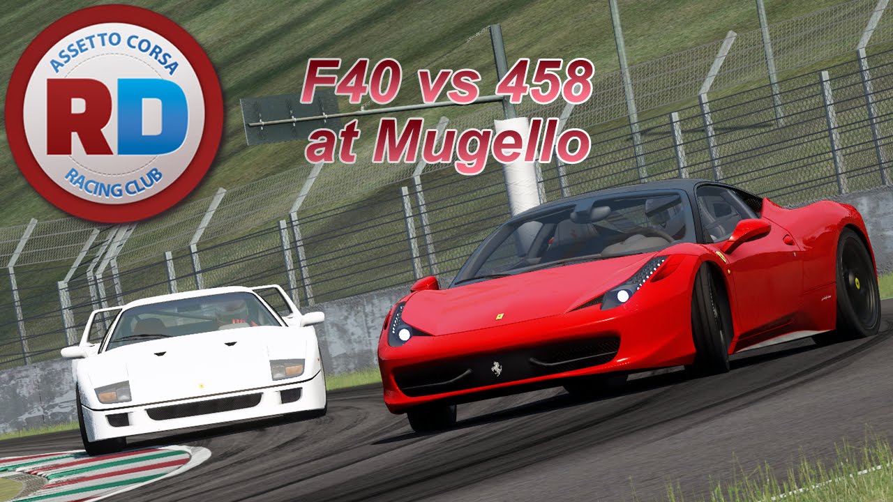 alien covenant cast Assetto Corsa MP - Ferrari 458 vs Ferrari F40 at Mugello [Racedepartment]