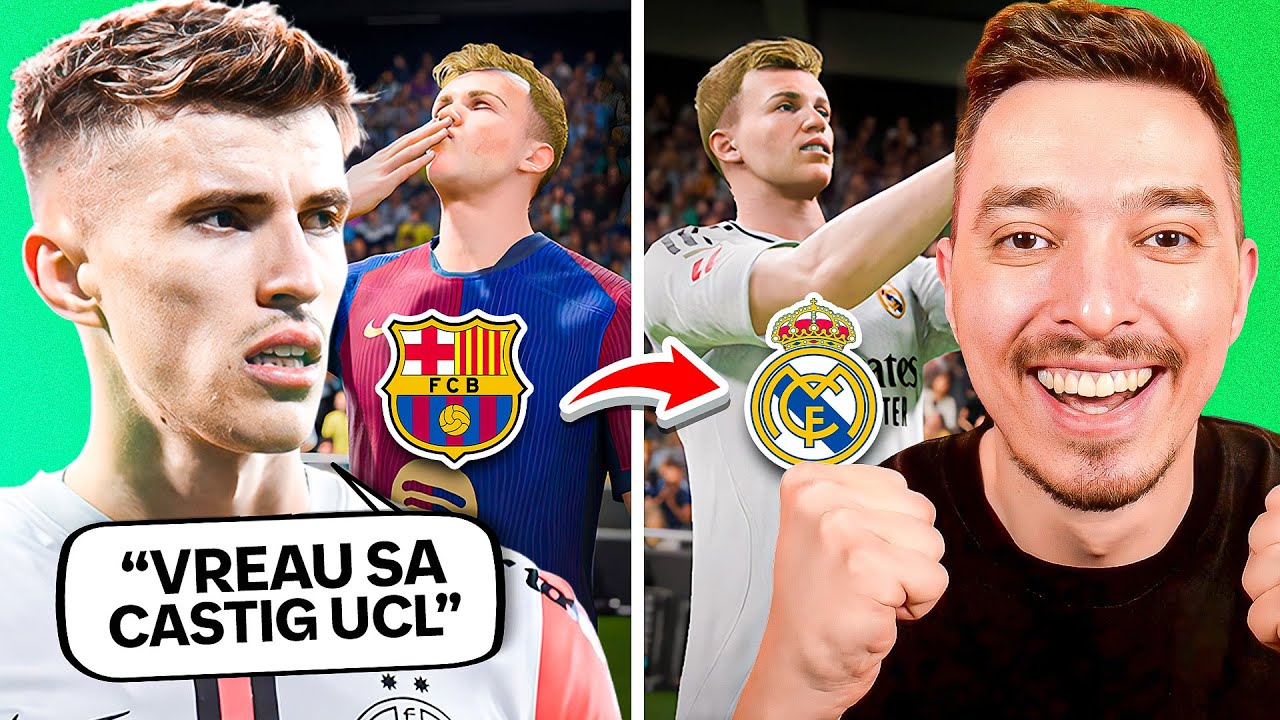 SIMULEZ CARIERA LUI TAVI POPESCU IN EA FC 25 DAR EL DECIDE OBIECTIVELE SI DEVINE NOUL FIGO !!!
