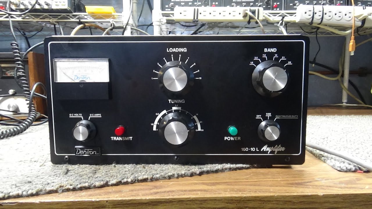 50 watt 160-10 meter amateur amp