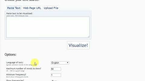 tagcrowd Nube de palabras