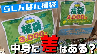 中身に格差はある！？らしんばん男性(一般)向福袋2022開けてみた