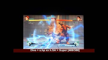 Super Street Fighter 4 Cammy Combo Video